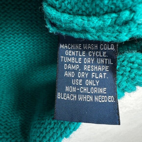 Par Four Womens Vintage Argyle Golf Crewneck Pullover Sweater Size L Preppy - Picture 5 of 11